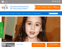 Tablet Screenshot of epicschool.org